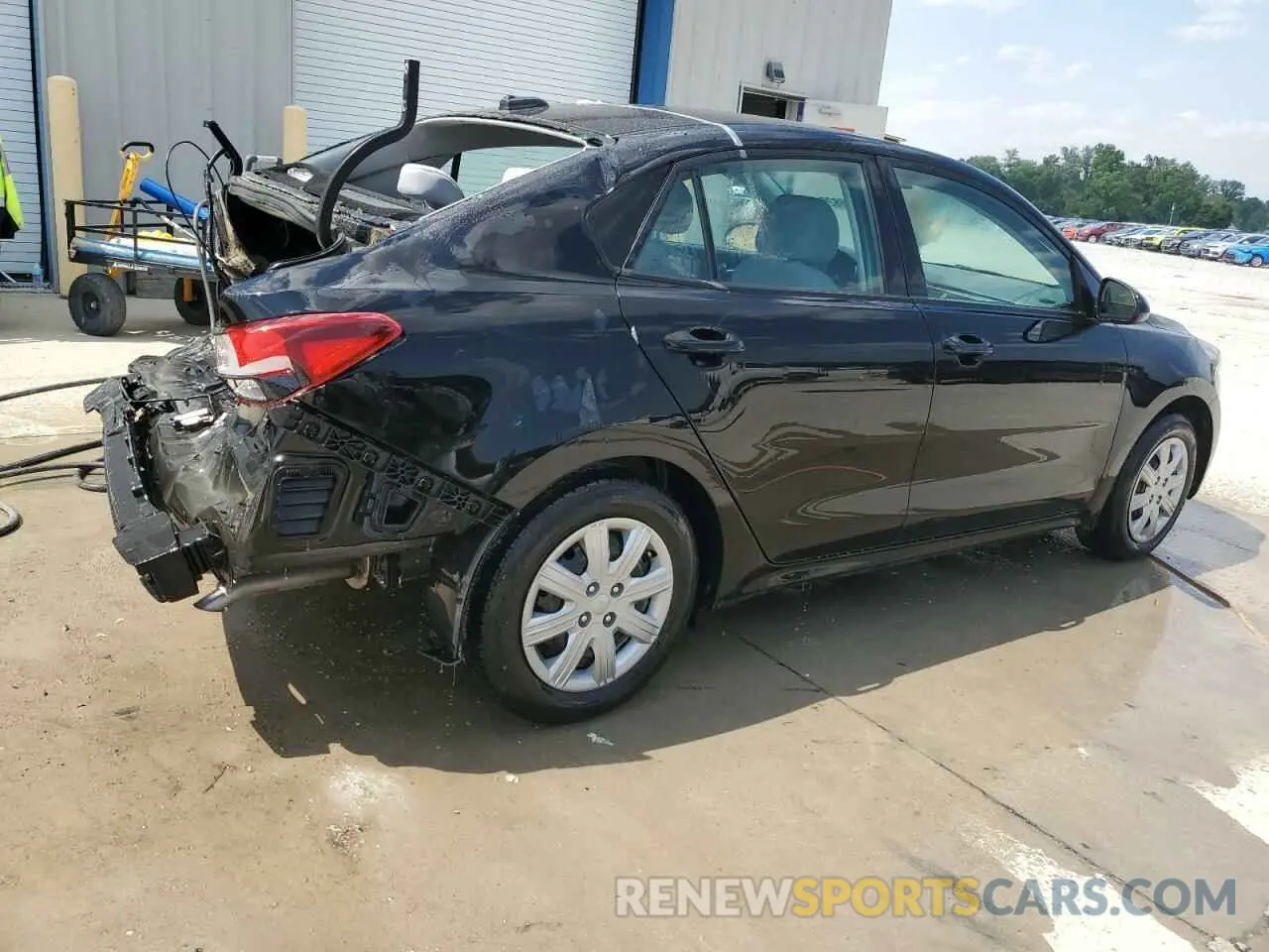 3 Photograph of a damaged car 3KPA24AD9NE481159 KIA RIO 2022