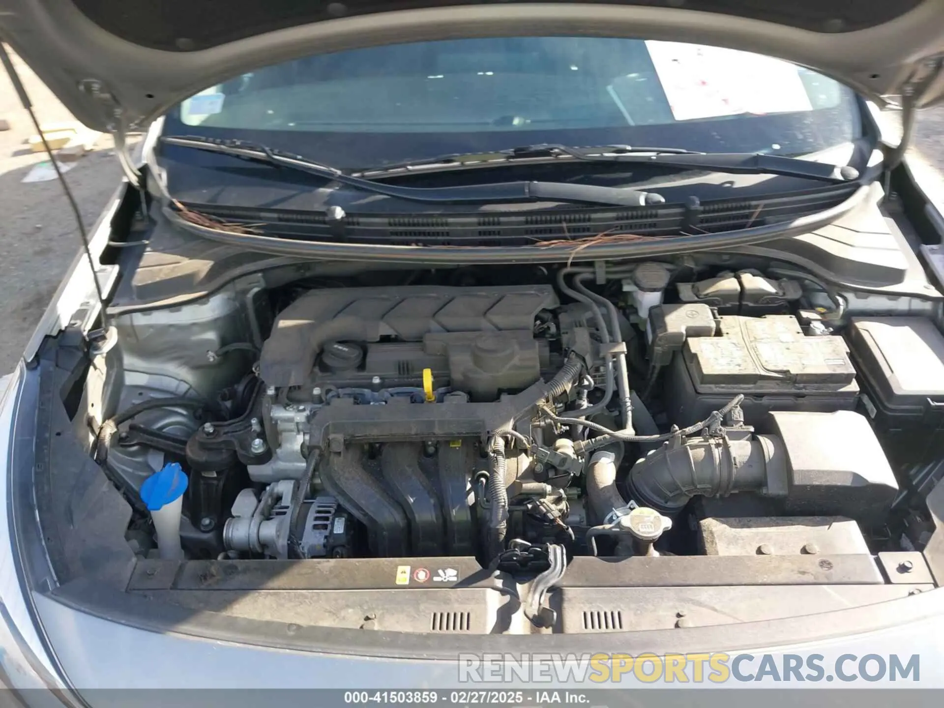 10 Photograph of a damaged car 3KPA24ADXNE458764 KIA RIO 2022