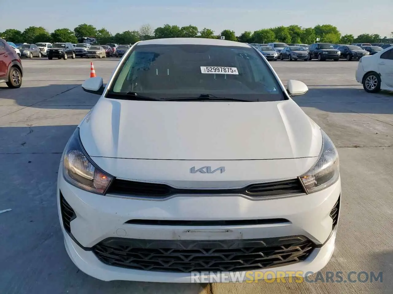 5 Photograph of a damaged car 3KPA24ADXNE479906 KIA RIO 2022