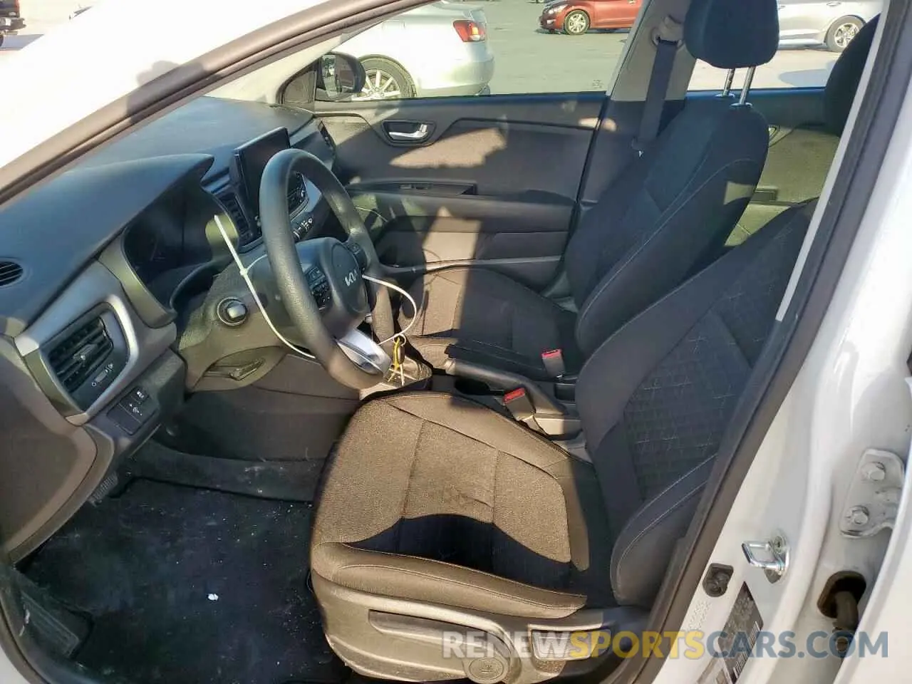 7 Photograph of a damaged car 3KPA24ADXNE479906 KIA RIO 2022