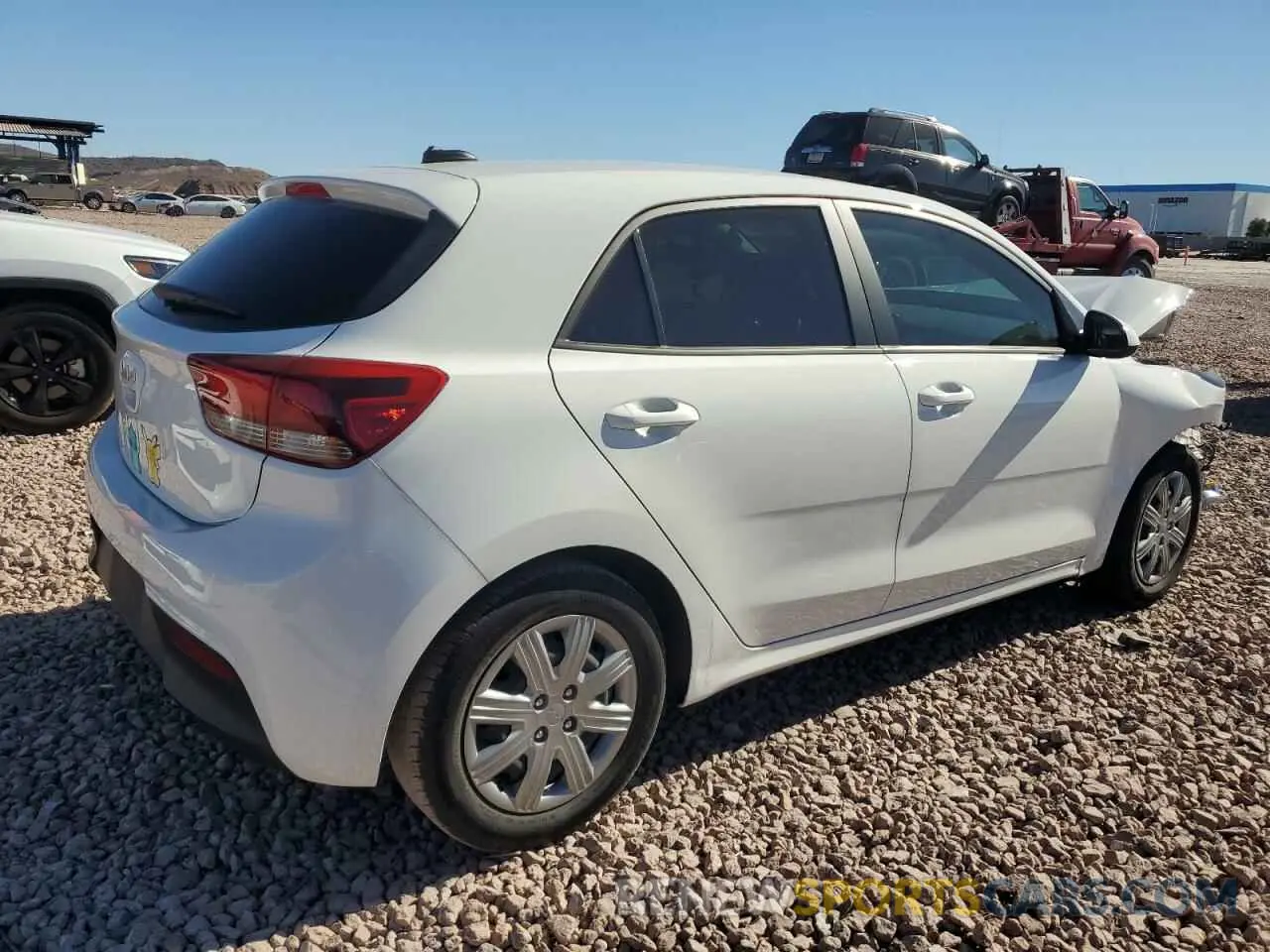 3 Фотография поврежденного автомобиля 3KPA25AD4NE444297 KIA RIO 2022
