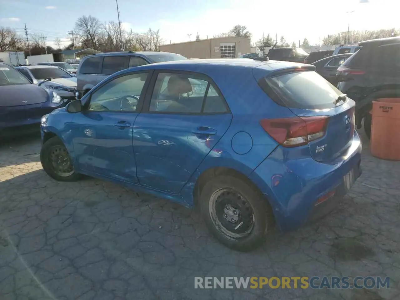 2 Photograph of a damaged car 3KPA25AD5NE493301 KIA RIO 2022