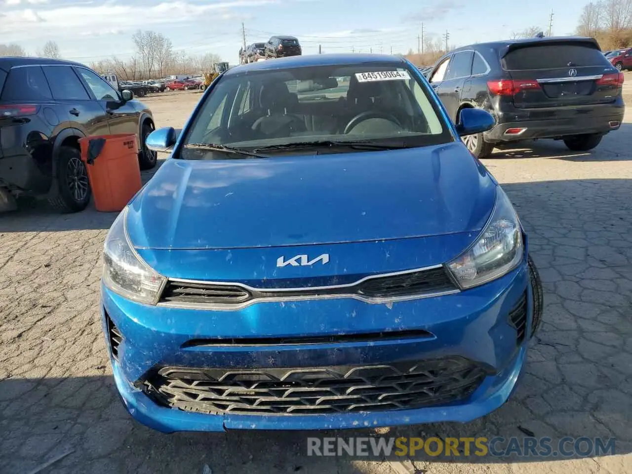 5 Photograph of a damaged car 3KPA25AD5NE493301 KIA RIO 2022
