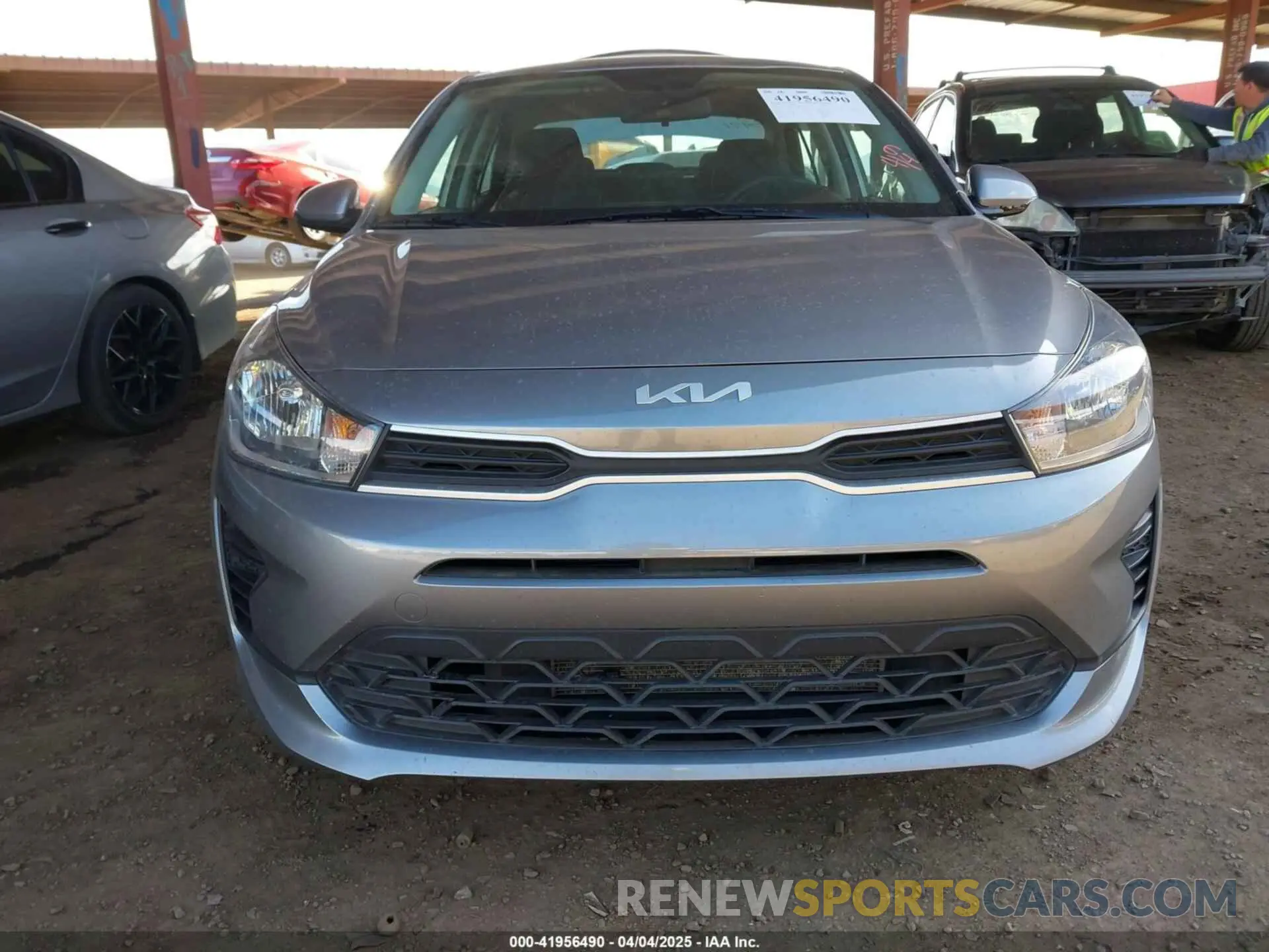 12 Photograph of a damaged car 3KPA24AD0PE513600 KIA RIO 2023