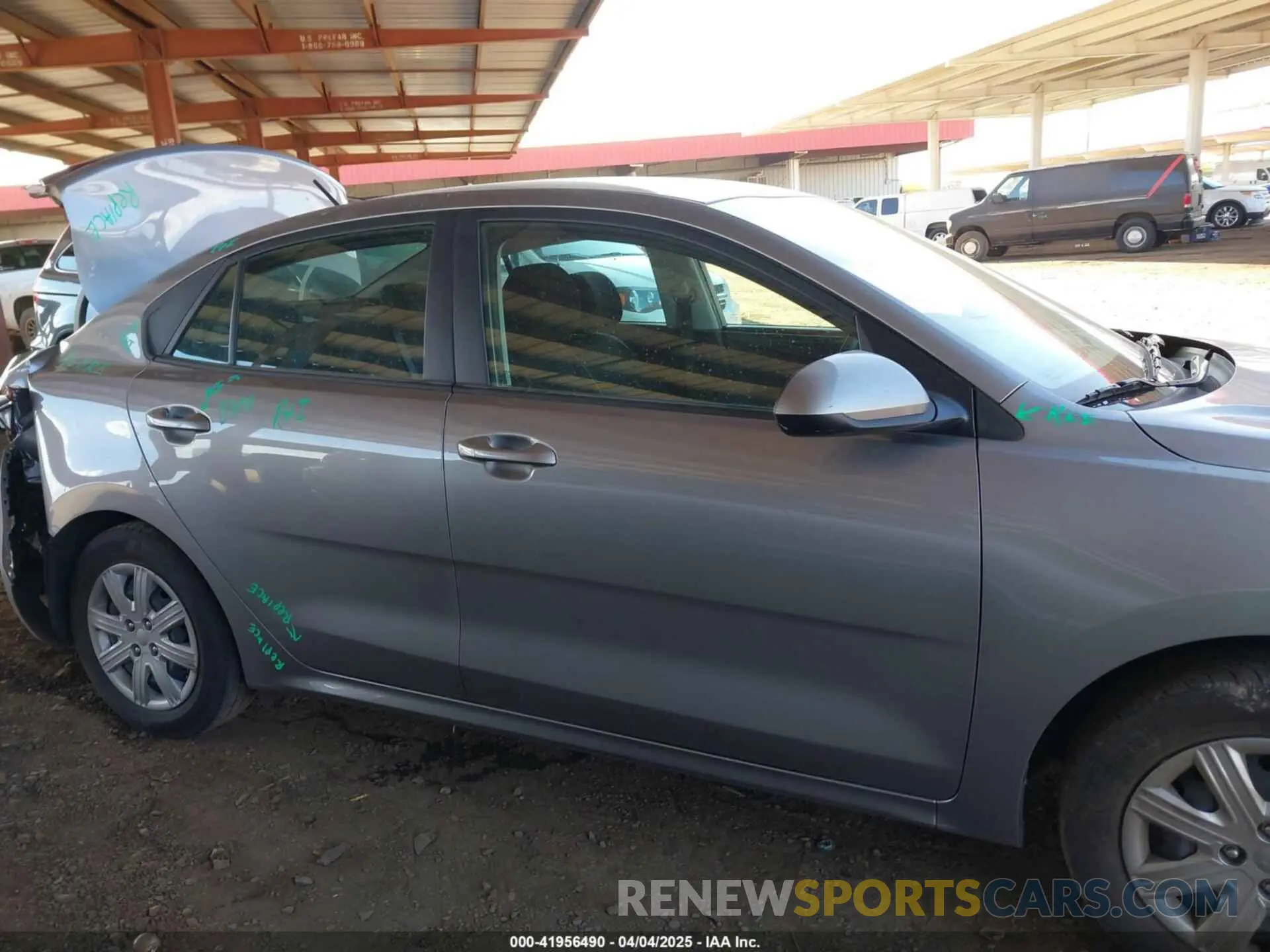 13 Photograph of a damaged car 3KPA24AD0PE513600 KIA RIO 2023