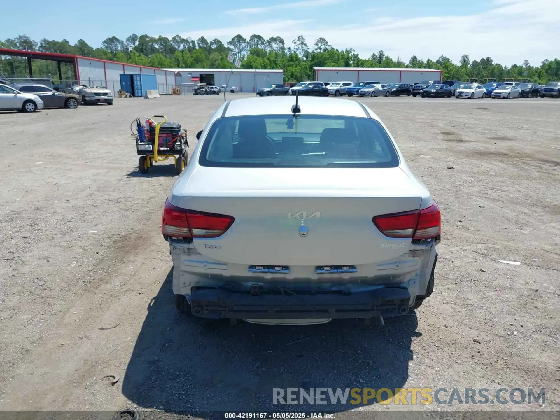 16 Photograph of a damaged car 3KPA24AD0PE520501 KIA RIO 2023