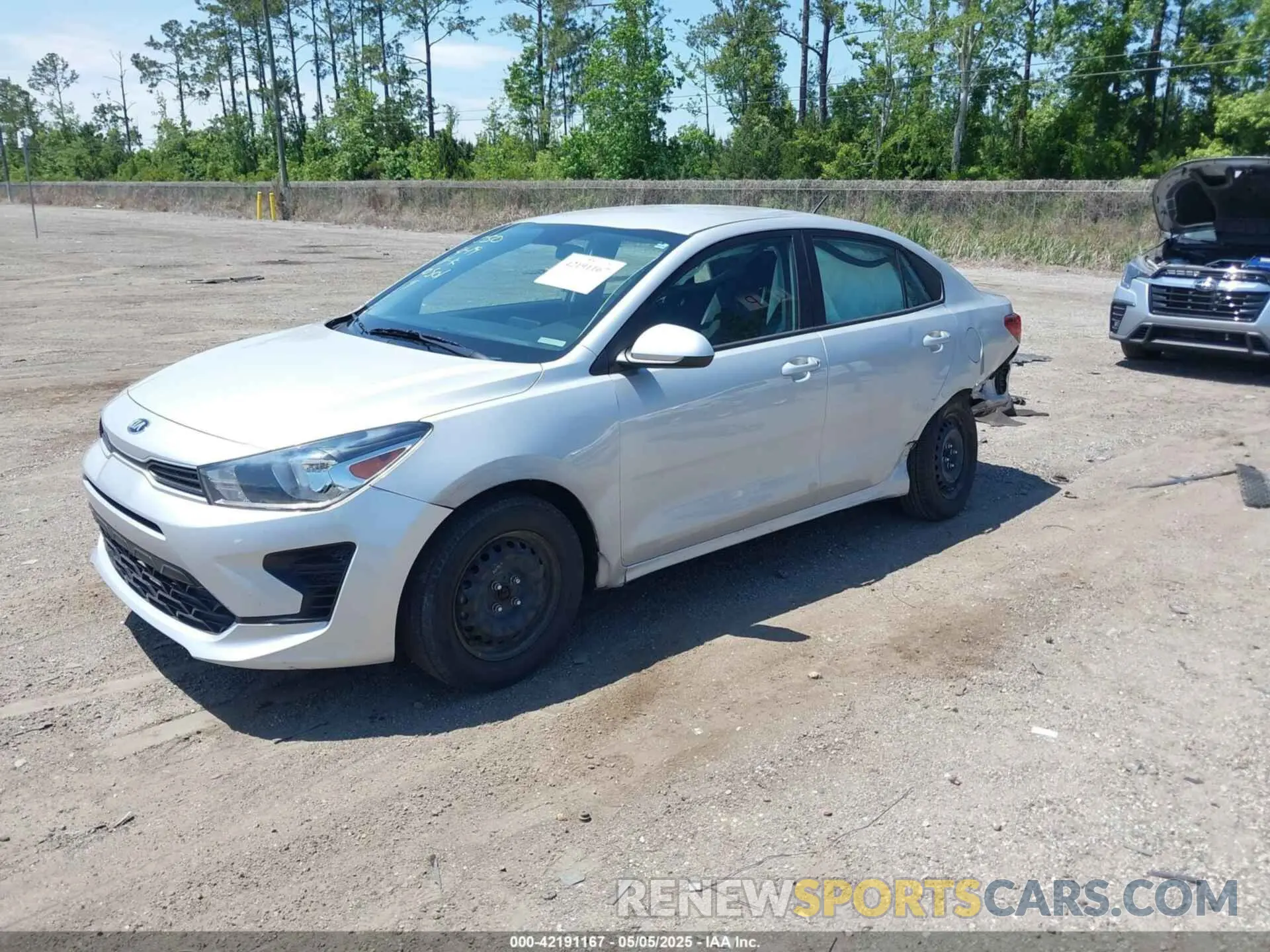 2 Photograph of a damaged car 3KPA24AD0PE520501 KIA RIO 2023