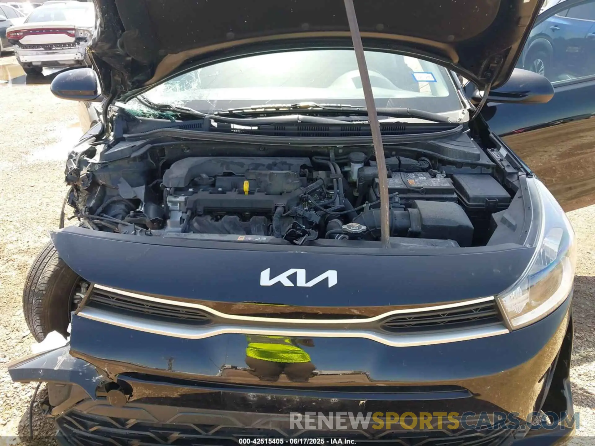 10 Photograph of a damaged car 3KPA24AD0PE543678 KIA RIO 2023