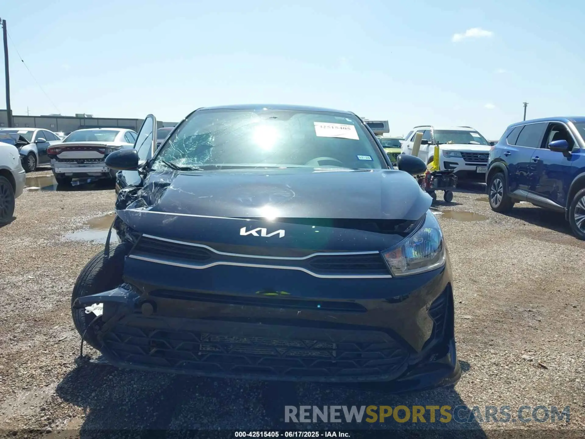 12 Photograph of a damaged car 3KPA24AD0PE543678 KIA RIO 2023
