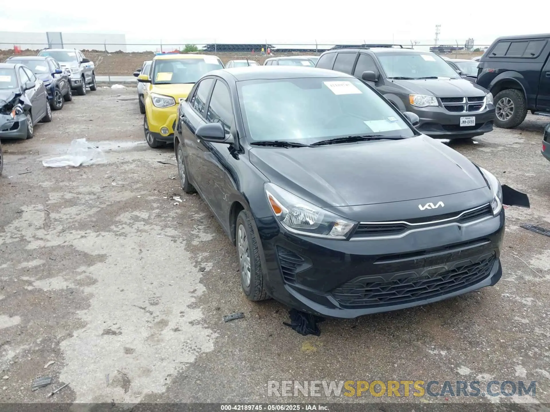 1 Фотография поврежденного автомобиля 3KPA24AD0PE544068 KIA RIO 2023