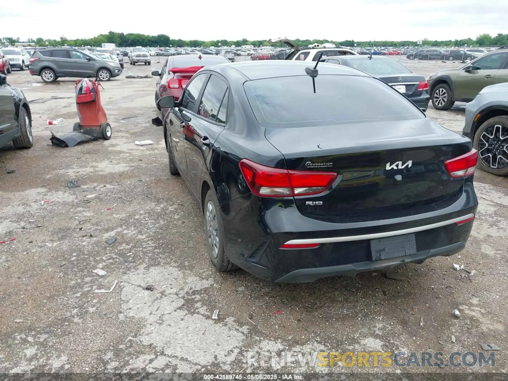 3 Фотография поврежденного автомобиля 3KPA24AD0PE544068 KIA RIO 2023