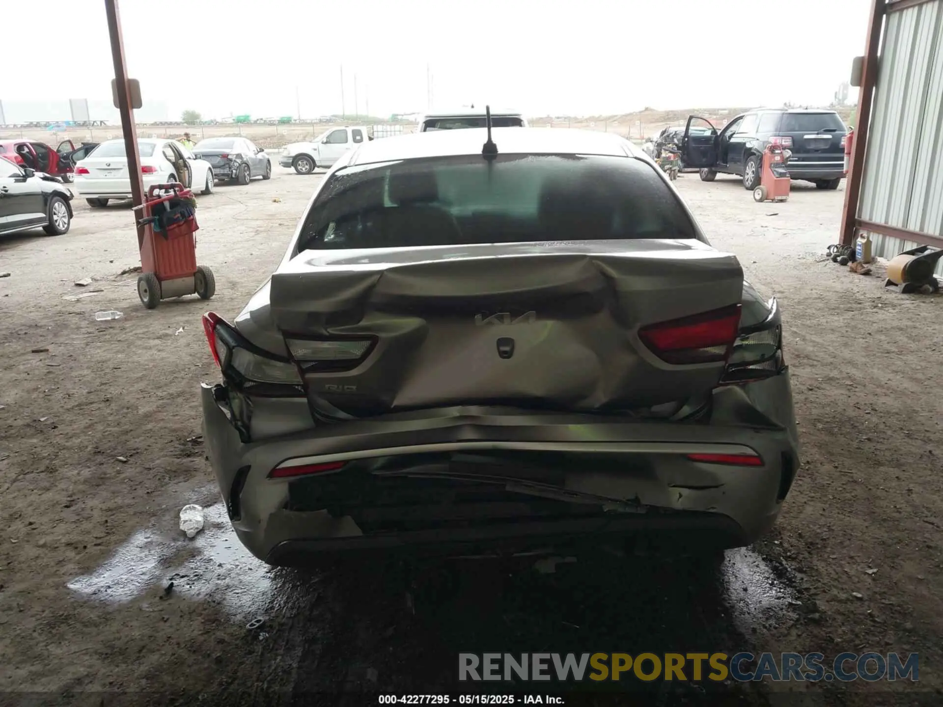 16 Photograph of a damaged car 3KPA24AD0PE553059 KIA RIO 2023
