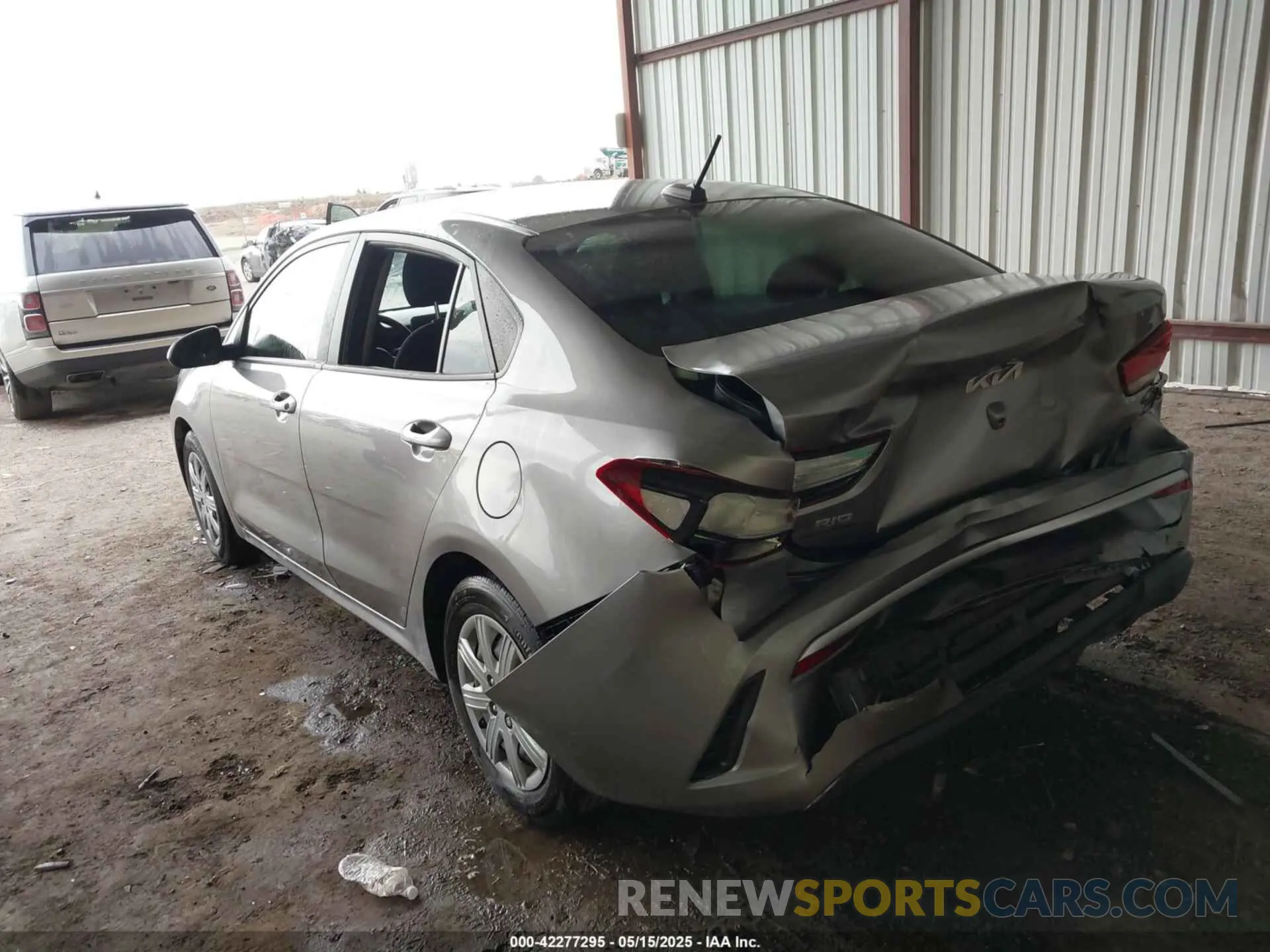 3 Photograph of a damaged car 3KPA24AD0PE553059 KIA RIO 2023