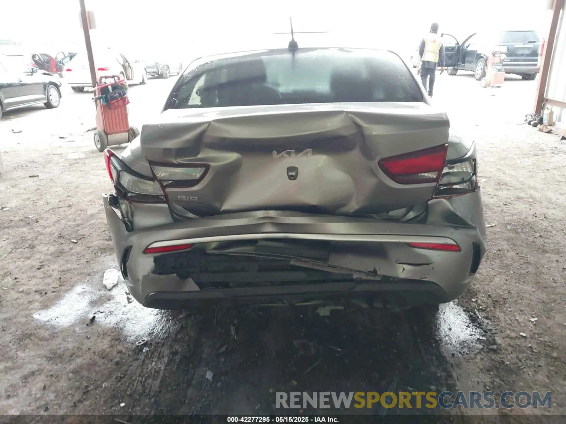 6 Photograph of a damaged car 3KPA24AD0PE553059 KIA RIO 2023