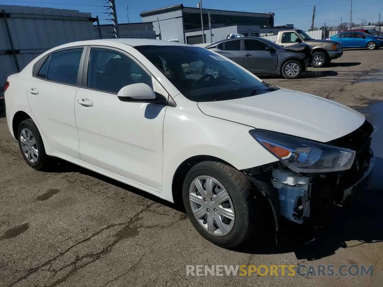 4 Photograph of a damaged car 3KPA24AD0PE553367 KIA RIO 2023