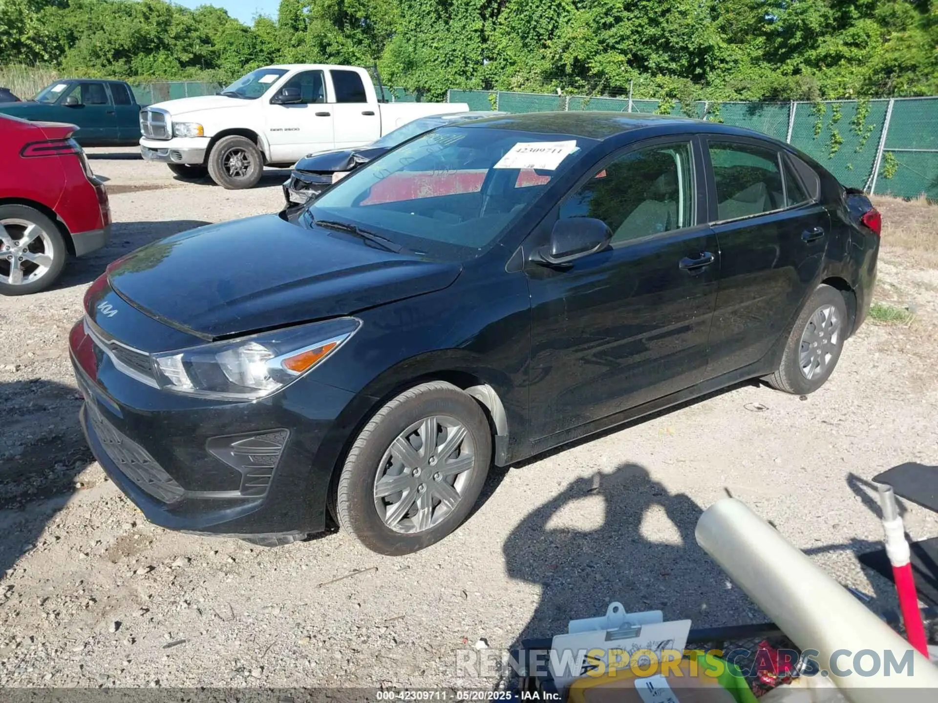 2 Photograph of a damaged car 3KPA24AD0PE594565 KIA RIO 2023