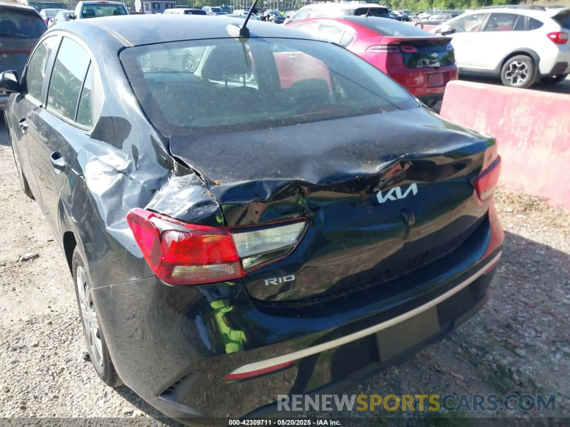 6 Photograph of a damaged car 3KPA24AD0PE594565 KIA RIO 2023
