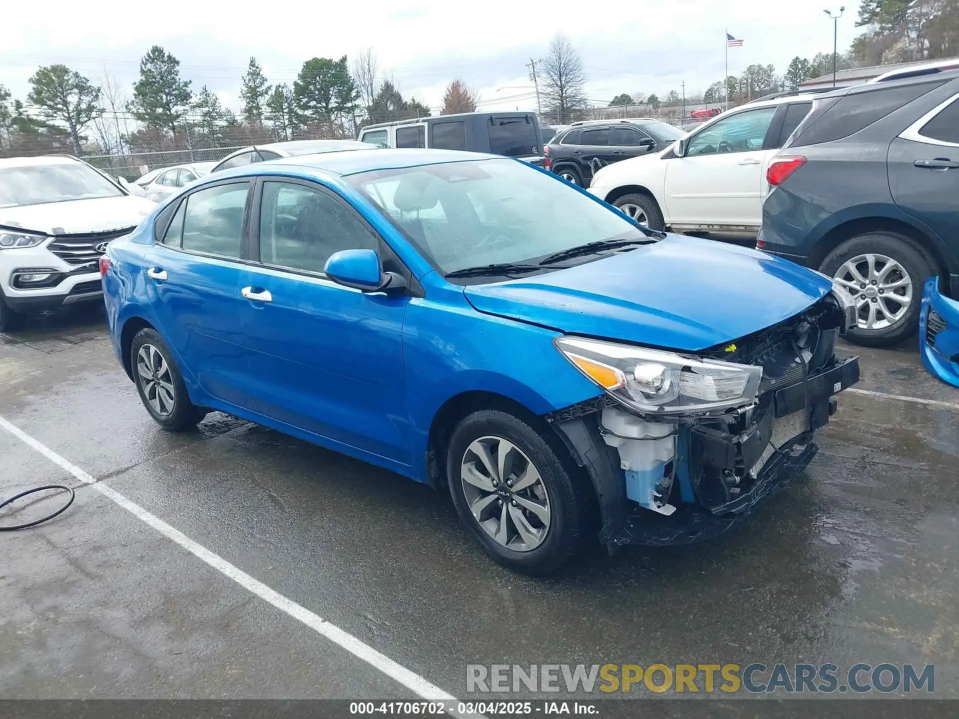 1 Фотография поврежденного автомобиля 3KPA24AD0PE594744 KIA RIO 2023