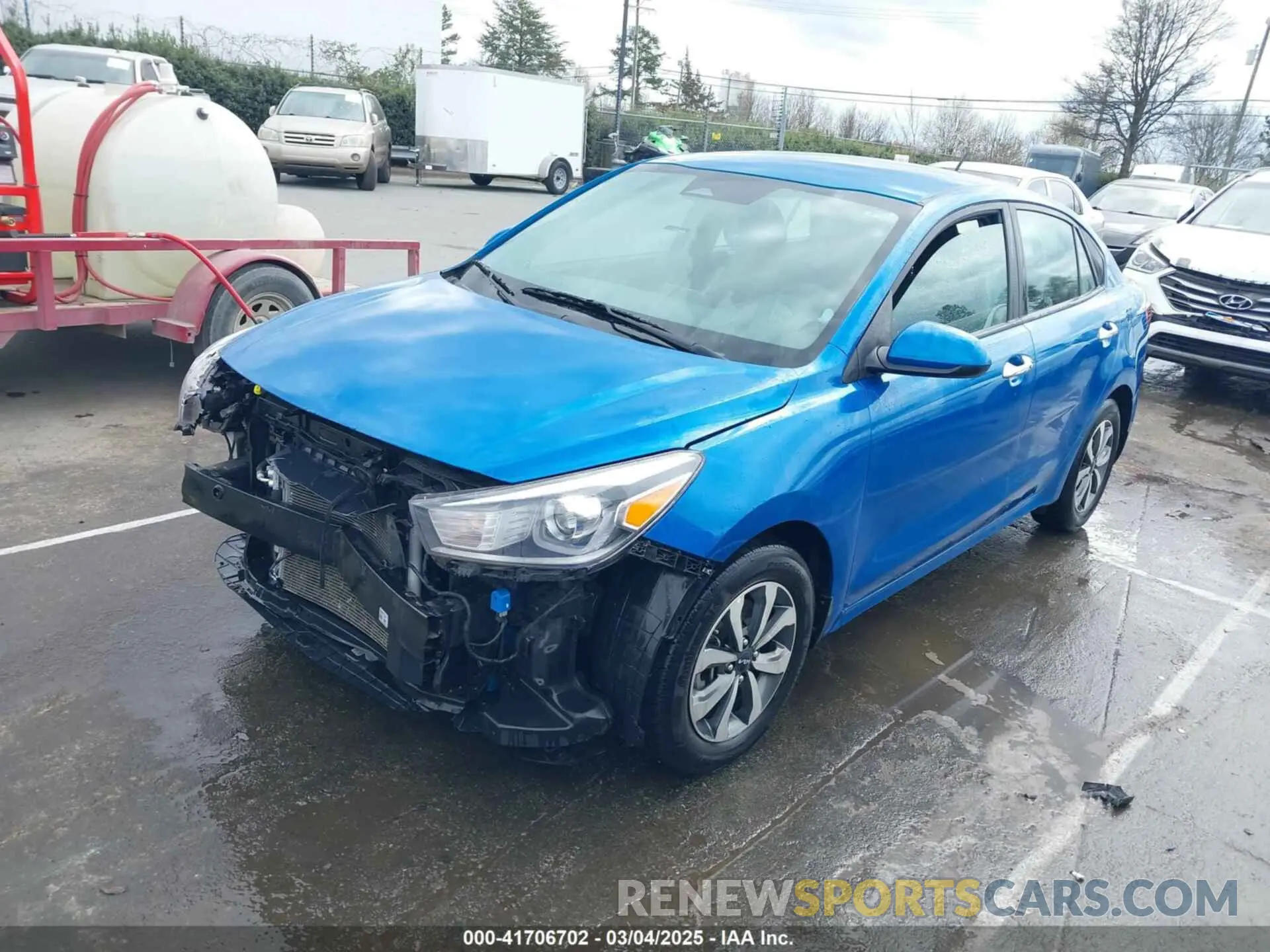 2 Фотография поврежденного автомобиля 3KPA24AD0PE594744 KIA RIO 2023