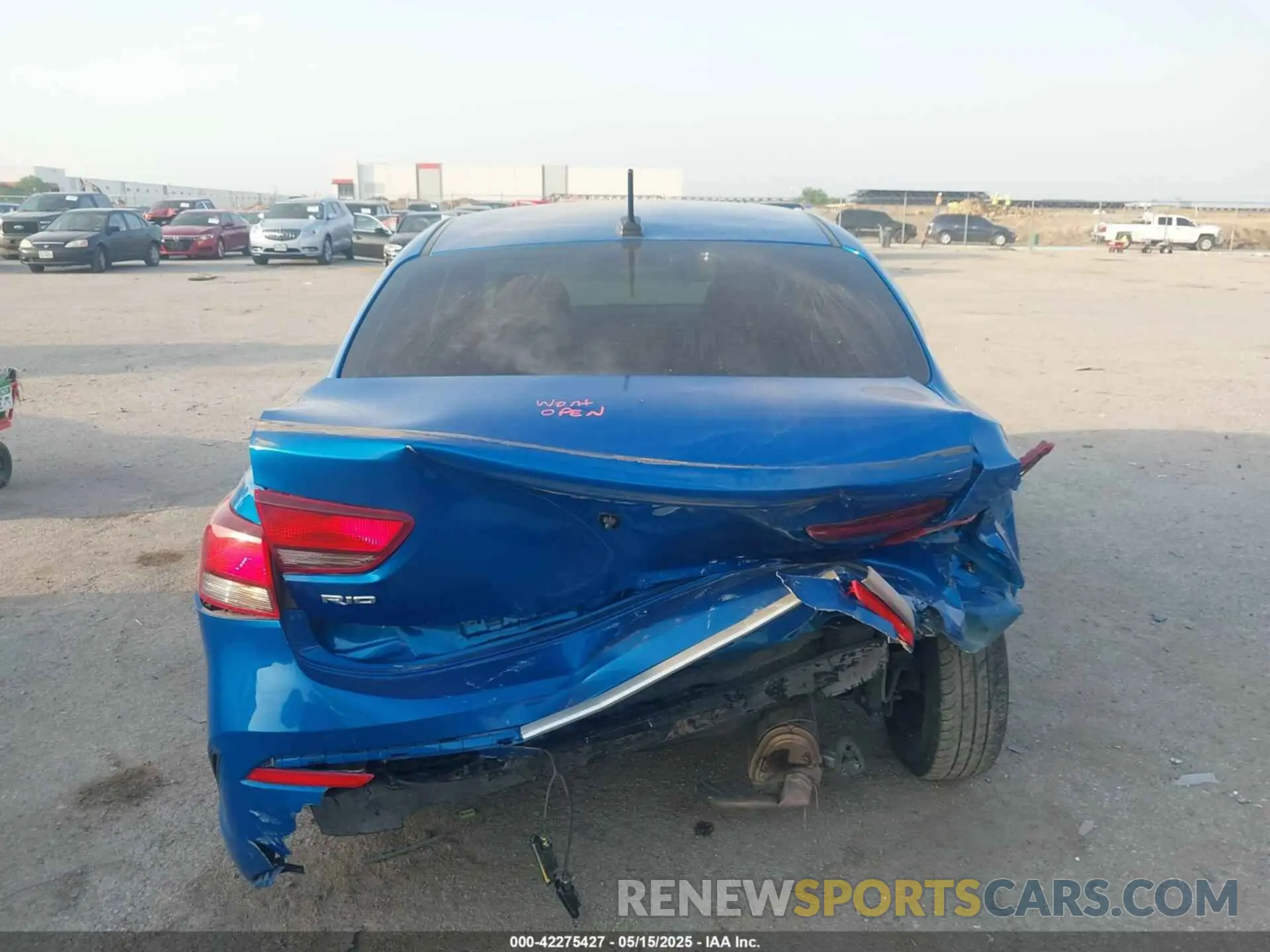 16 Photograph of a damaged car 3KPA24AD1PE541860 KIA RIO 2023