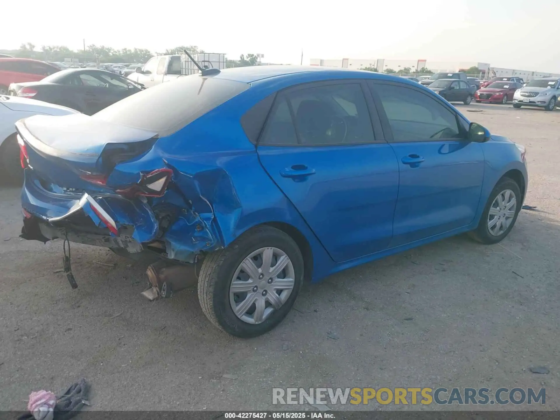 4 Photograph of a damaged car 3KPA24AD1PE541860 KIA RIO 2023