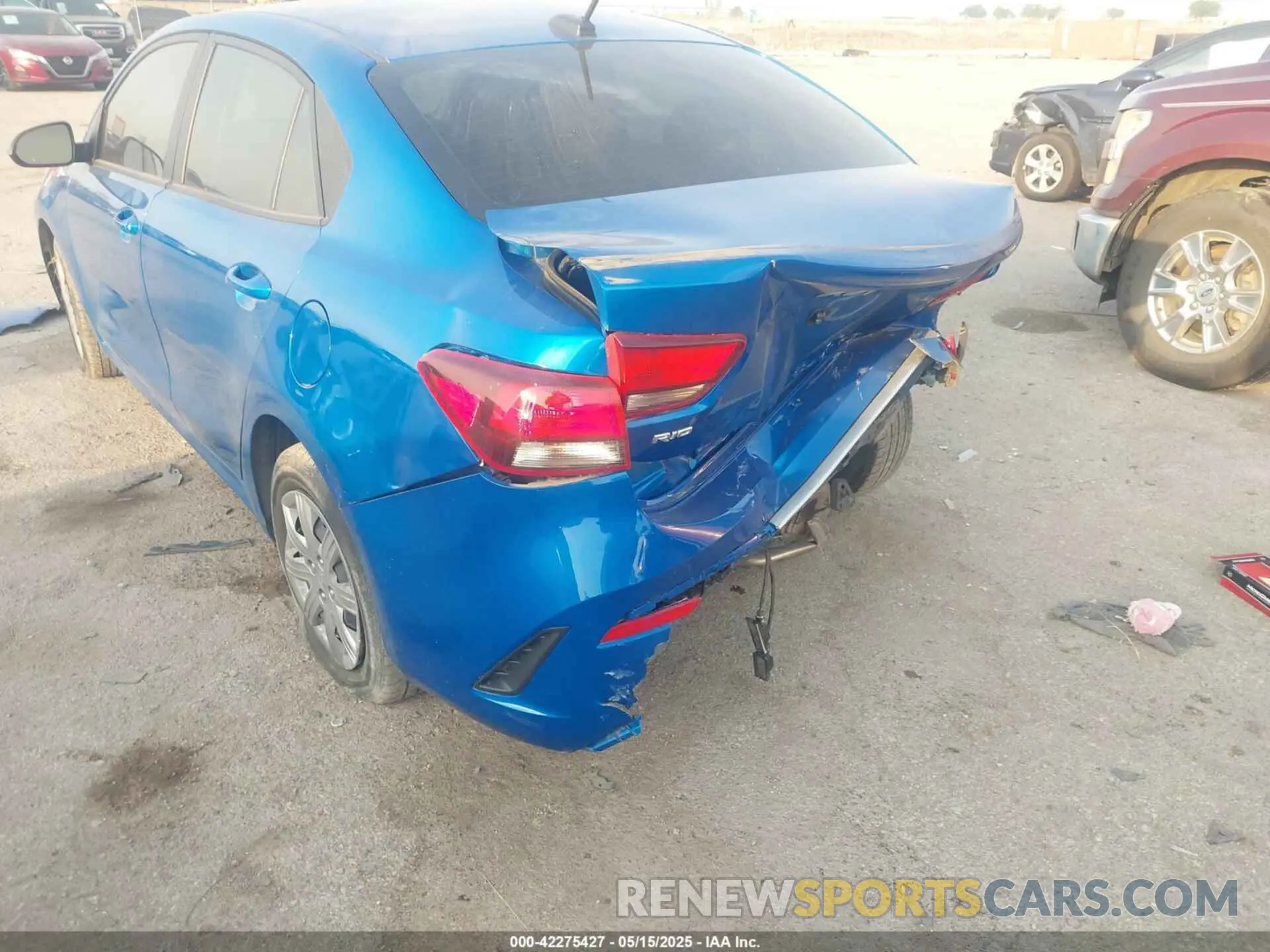 6 Photograph of a damaged car 3KPA24AD1PE541860 KIA RIO 2023