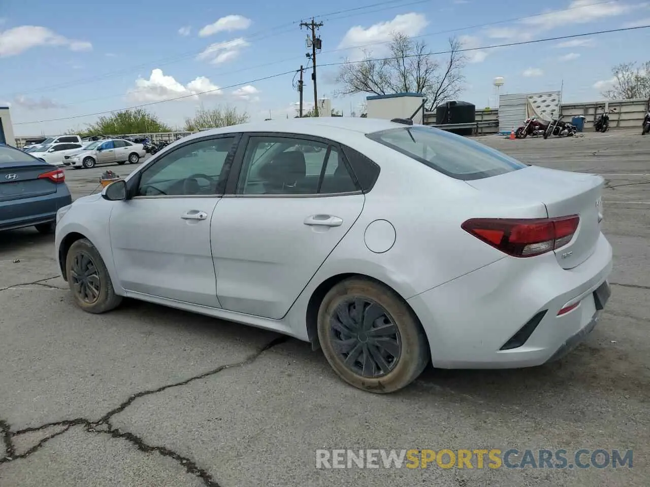 2 Photograph of a damaged car 3KPA24AD1PE544368 KIA RIO 2023