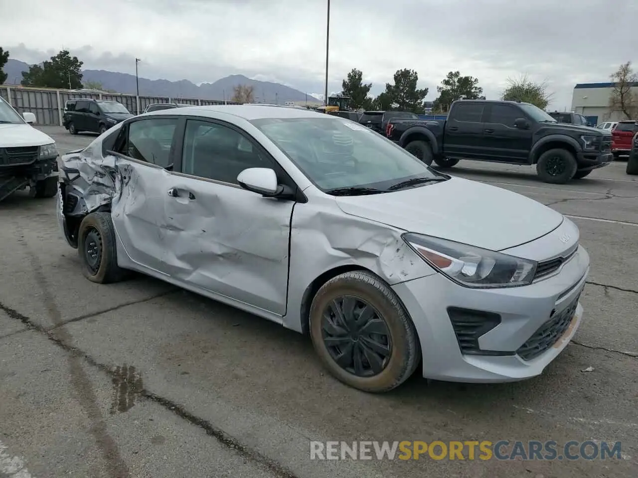 4 Photograph of a damaged car 3KPA24AD1PE544368 KIA RIO 2023