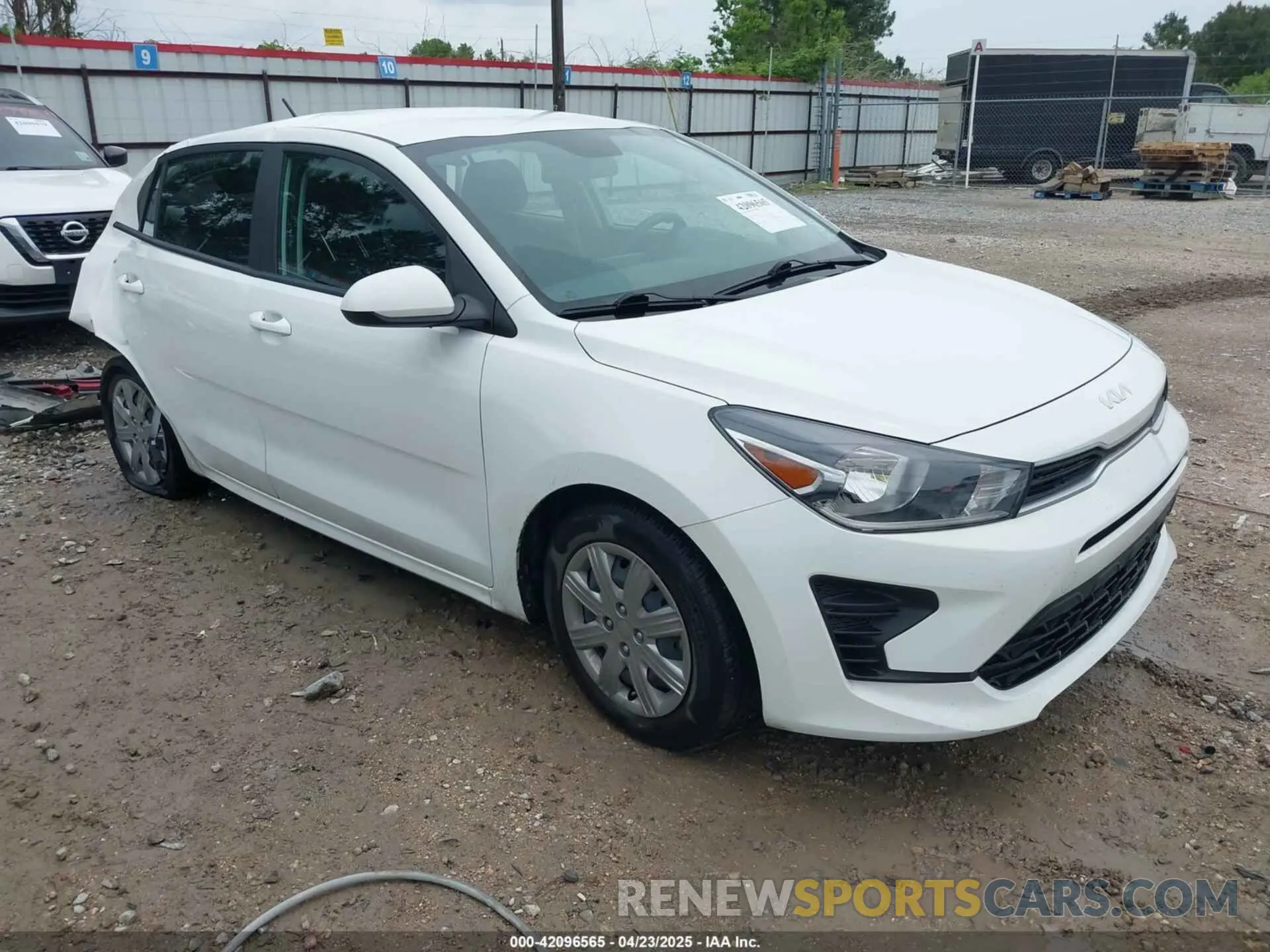 1 Photograph of a damaged car 3KPA24AD1PE550770 KIA RIO 2023