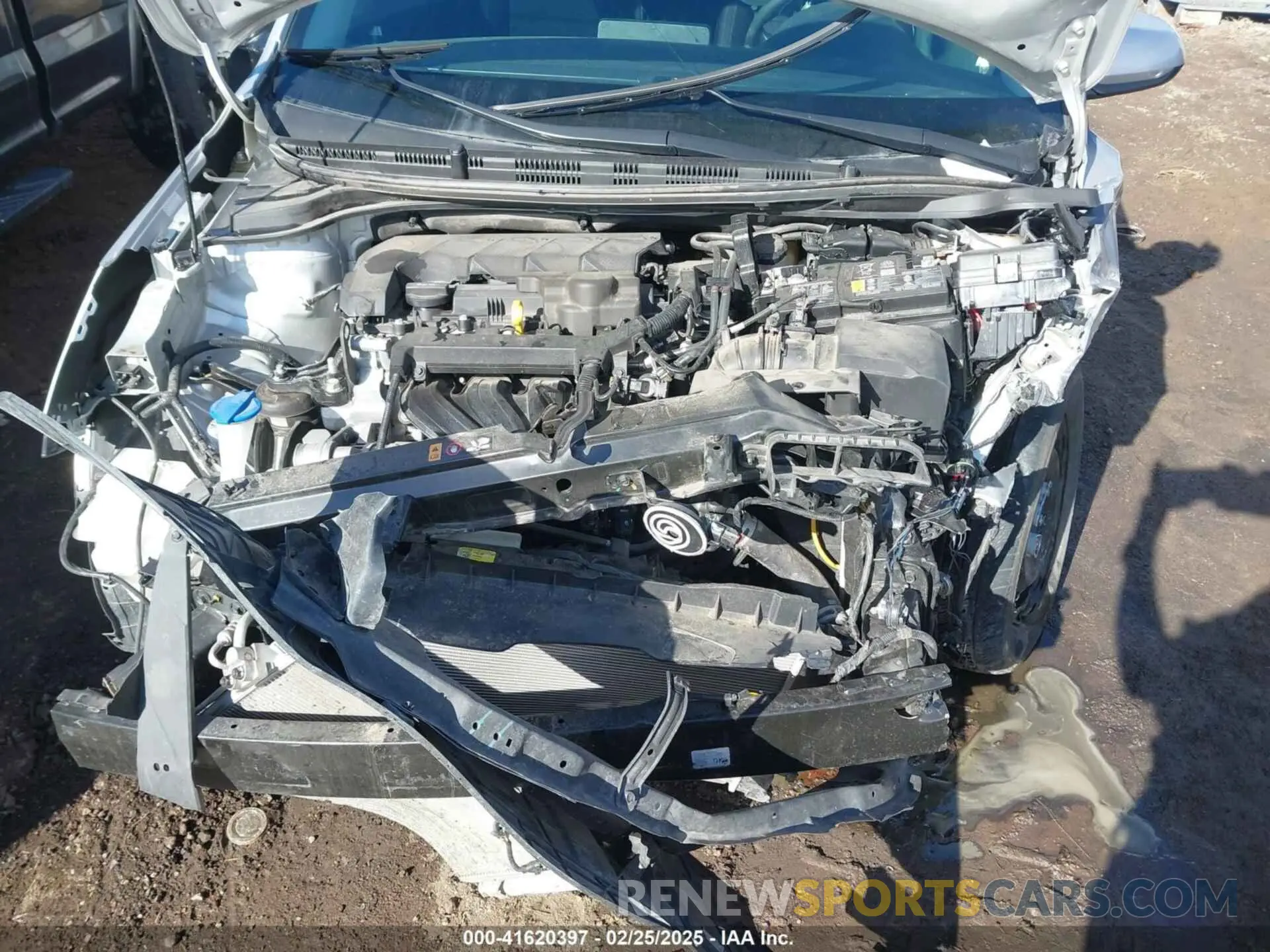 10 Photograph of a damaged car 3KPA24AD1PE575376 KIA RIO 2023
