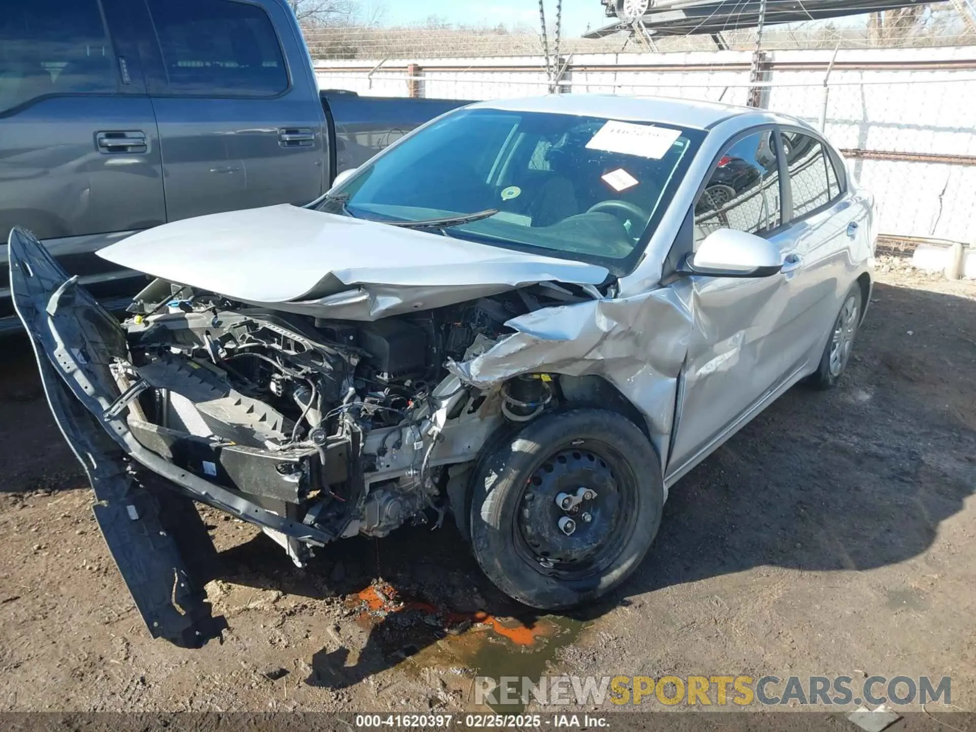 2 Photograph of a damaged car 3KPA24AD1PE575376 KIA RIO 2023