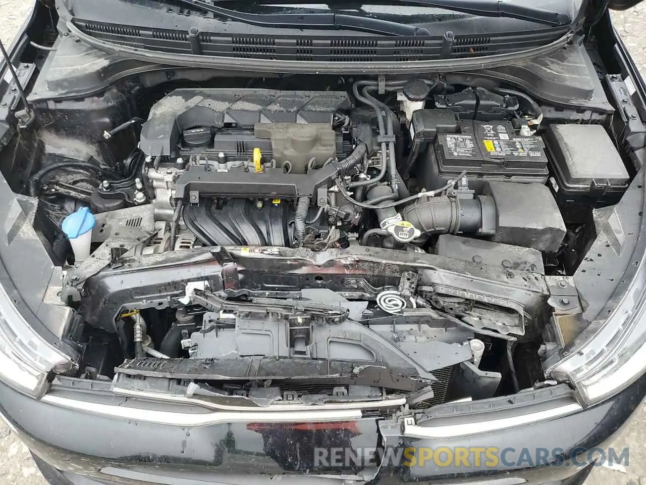 11 Photograph of a damaged car 3KPA24AD1PE597216 KIA RIO 2023