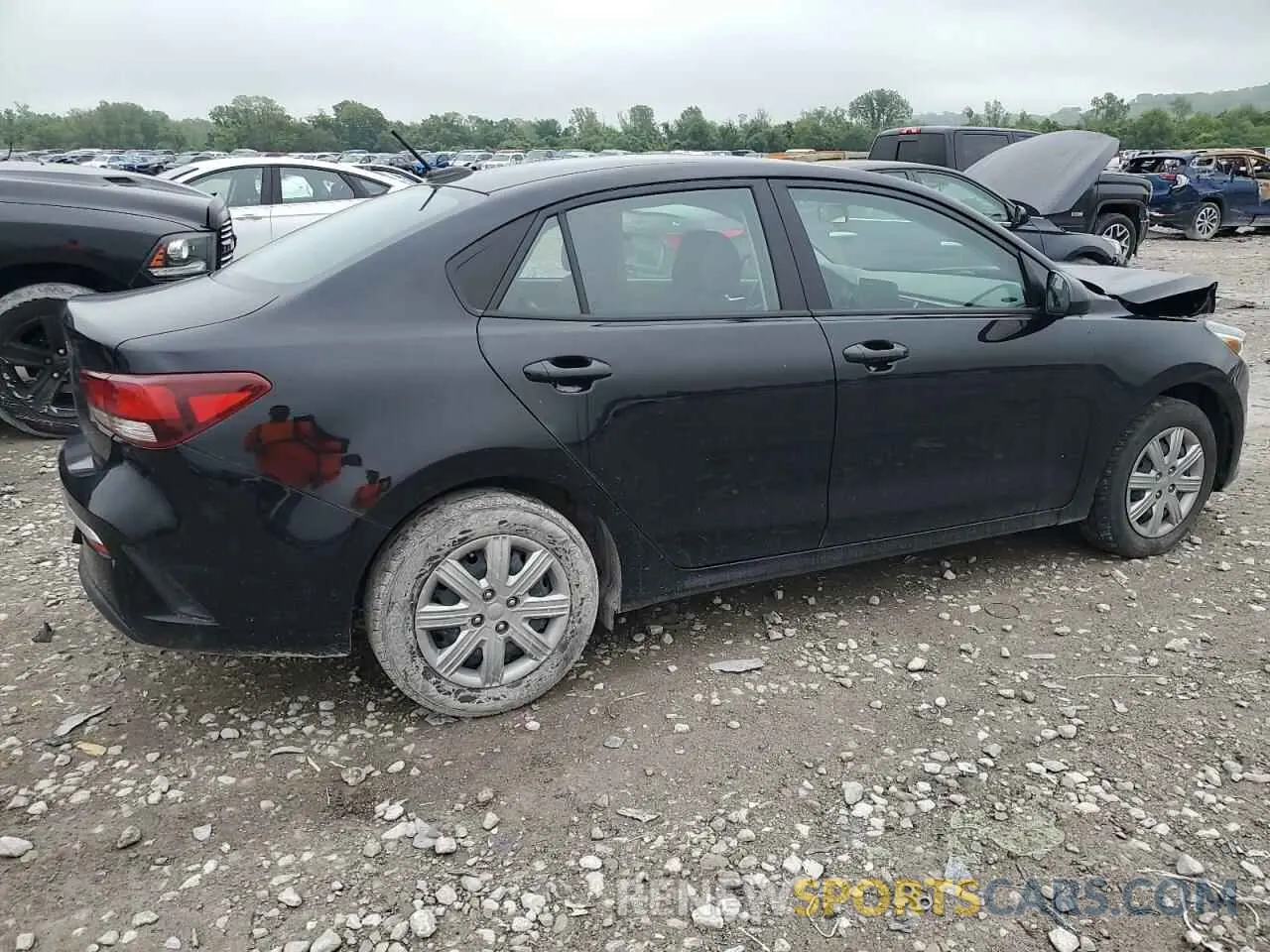 3 Photograph of a damaged car 3KPA24AD1PE597216 KIA RIO 2023