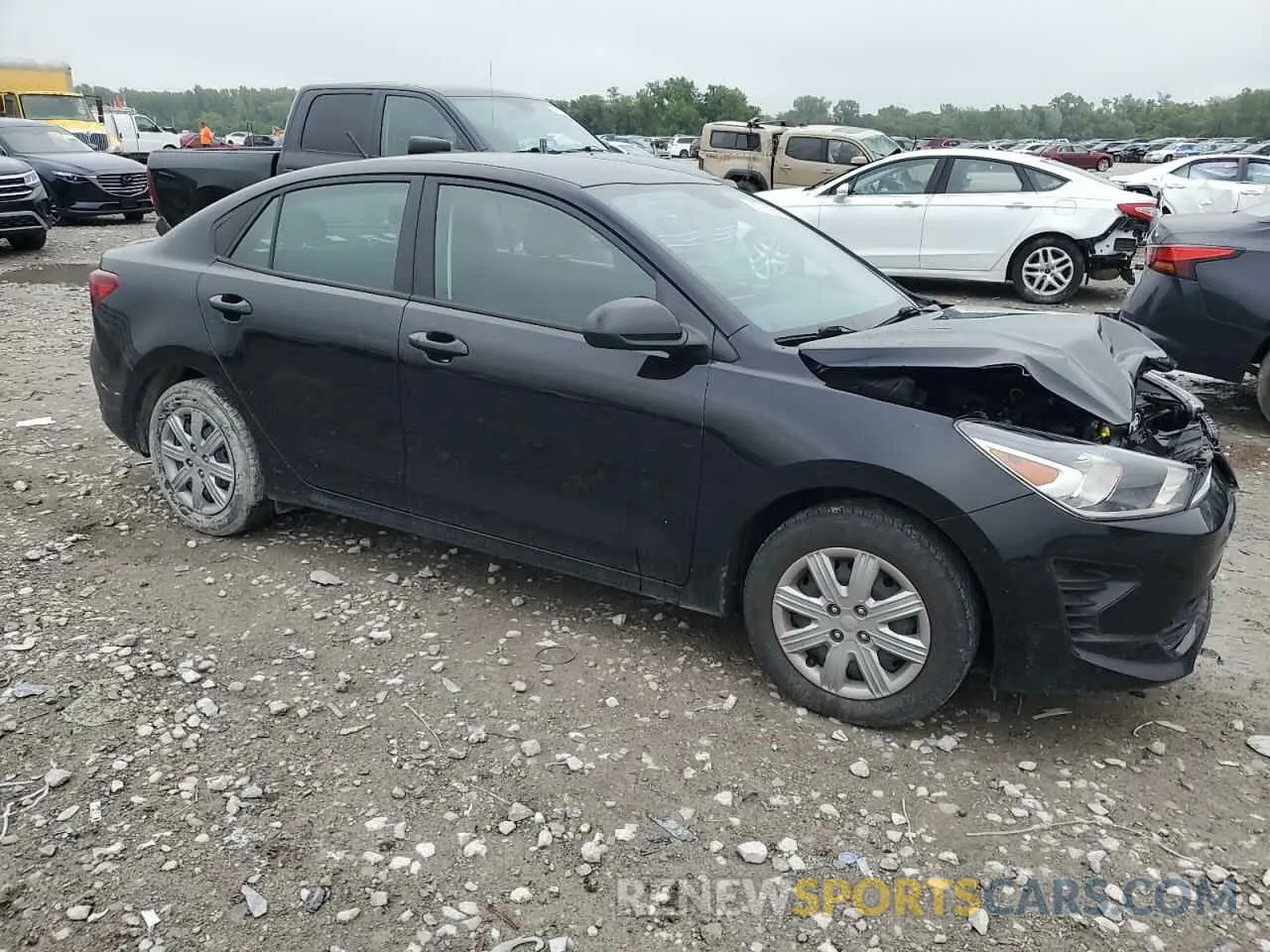 4 Photograph of a damaged car 3KPA24AD1PE597216 KIA RIO 2023