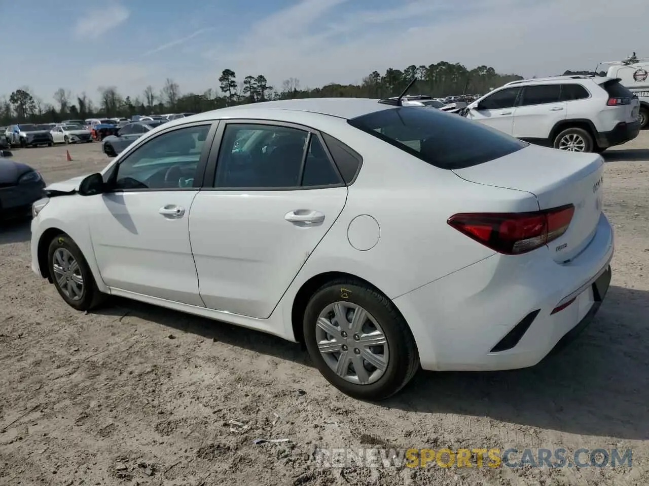 2 Photograph of a damaged car 3KPA24AD1PE597734 KIA RIO 2023