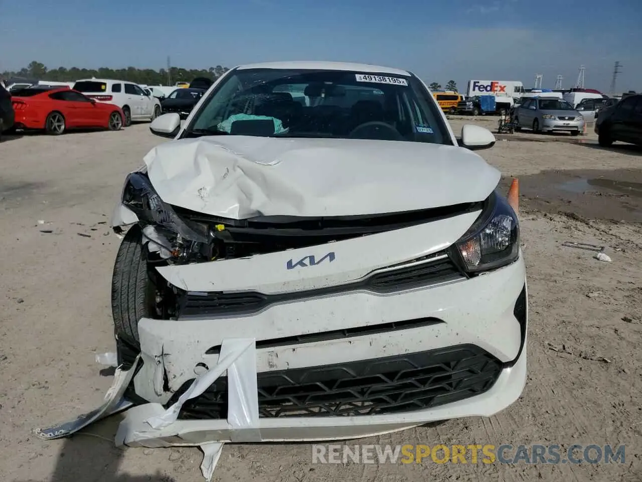 5 Photograph of a damaged car 3KPA24AD1PE597734 KIA RIO 2023