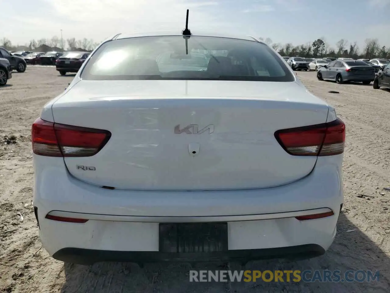 6 Photograph of a damaged car 3KPA24AD1PE597734 KIA RIO 2023