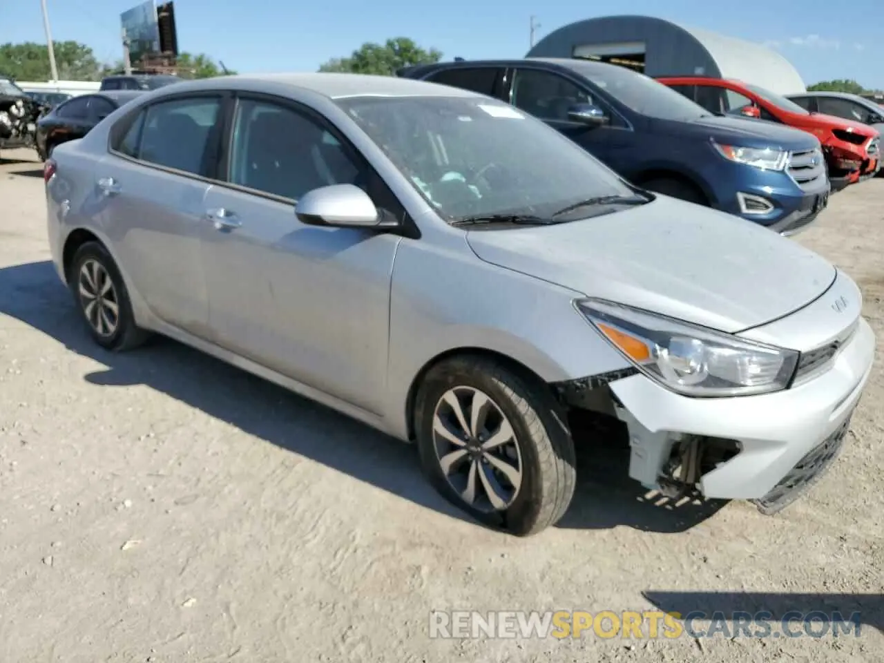 4 Фотография поврежденного автомобиля 3KPA24AD1PE605704 KIA RIO 2023