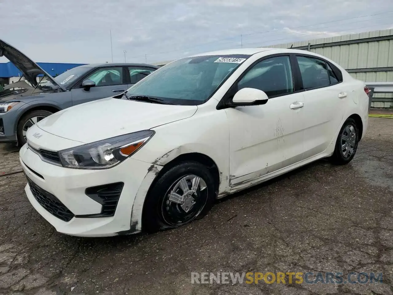 1 Фотография поврежденного автомобиля 3KPA24AD1PE618484 KIA RIO 2023