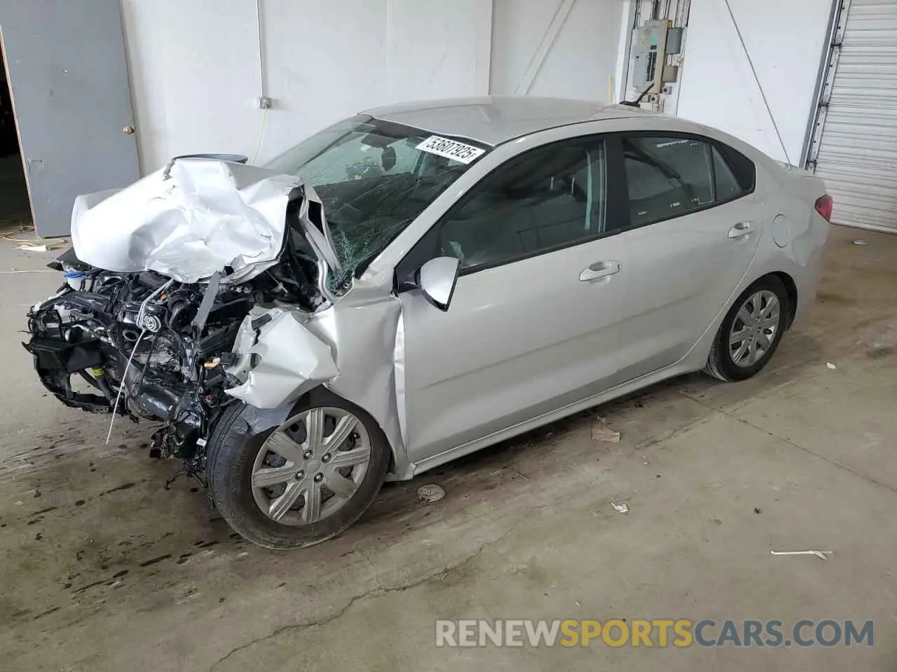 1 Photograph of a damaged car 3KPA24AD1PE618985 KIA RIO 2023
