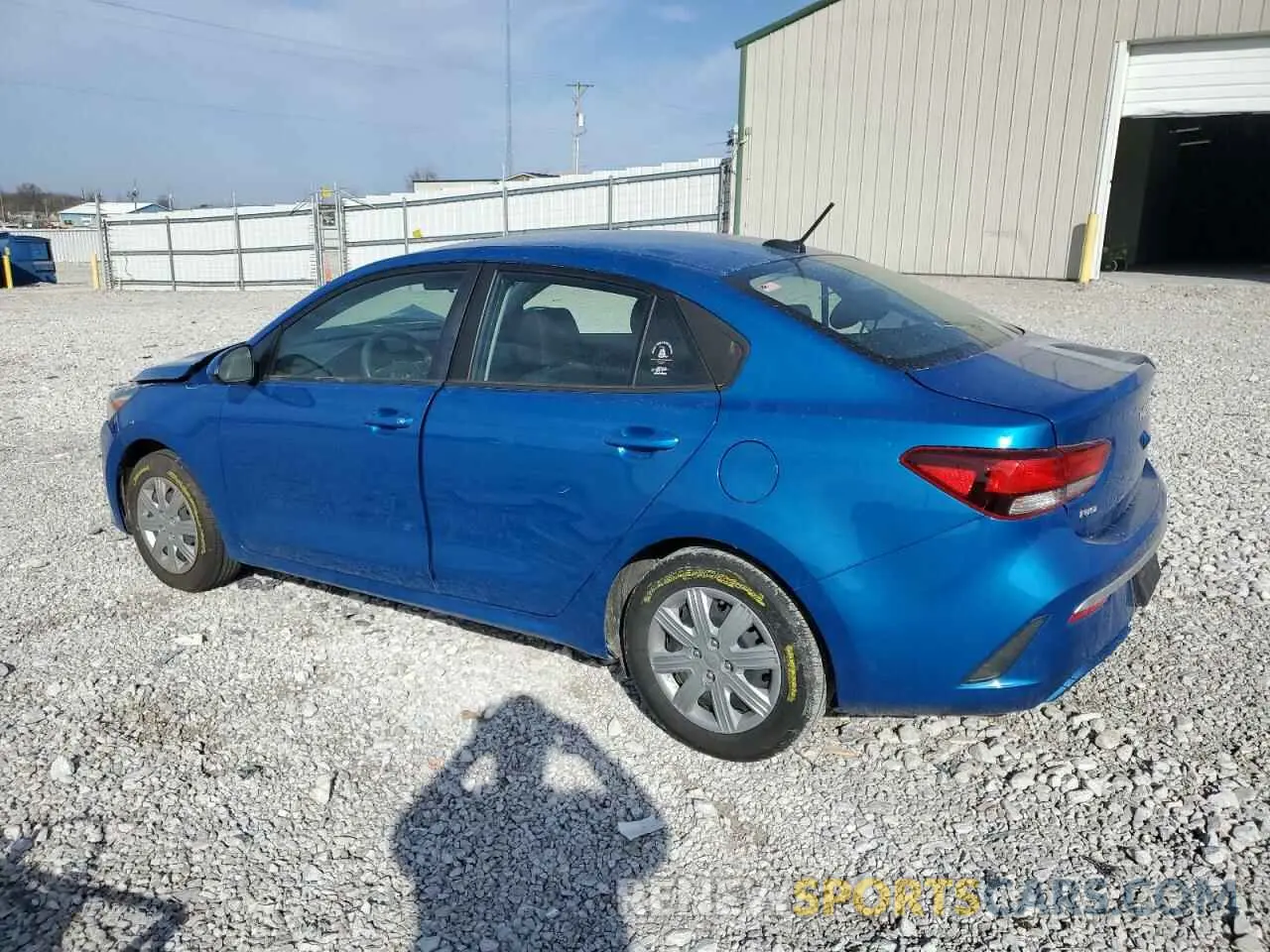 2 Photograph of a damaged car 3KPA24AD2PE529734 KIA RIO 2023