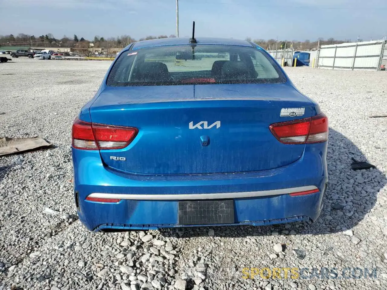 6 Photograph of a damaged car 3KPA24AD2PE529734 KIA RIO 2023