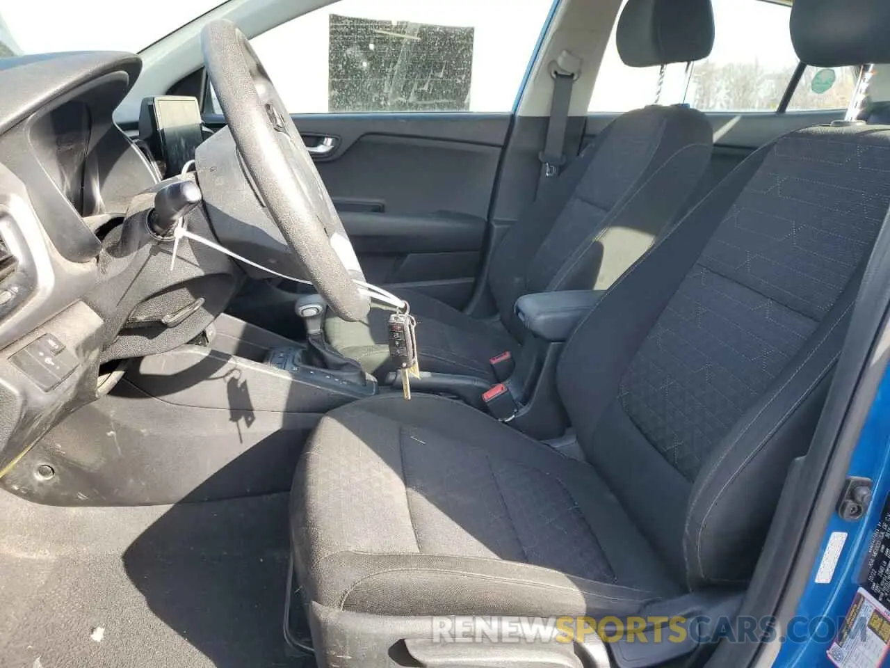 7 Photograph of a damaged car 3KPA24AD2PE529734 KIA RIO 2023
