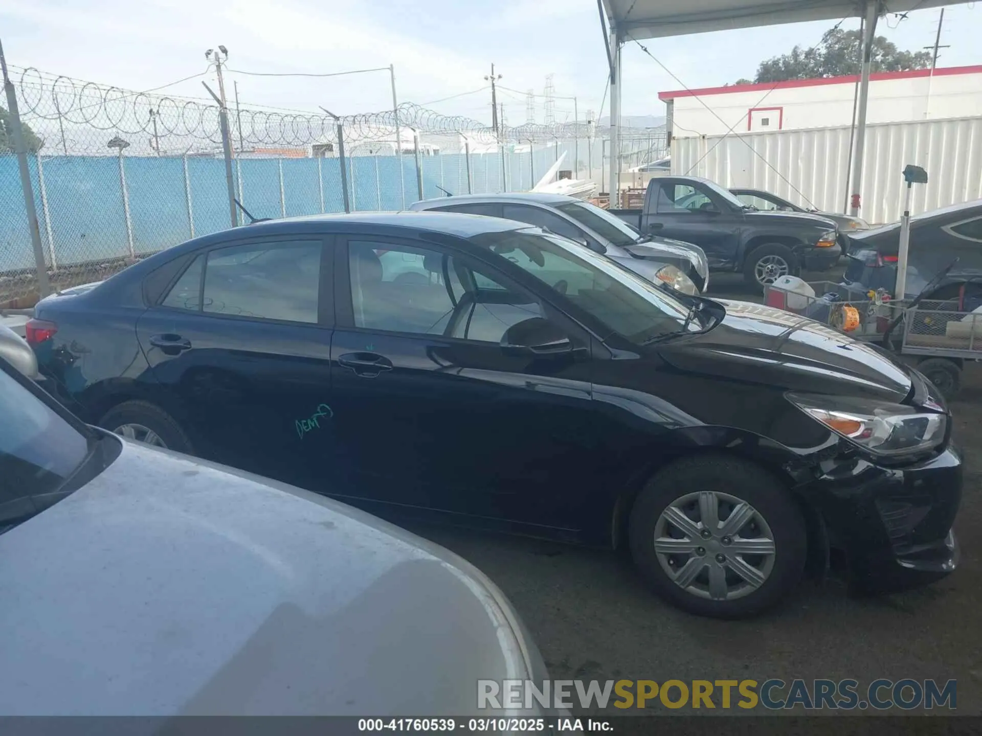 14 Photograph of a damaged car 3KPA24AD2PE549143 KIA RIO 2023