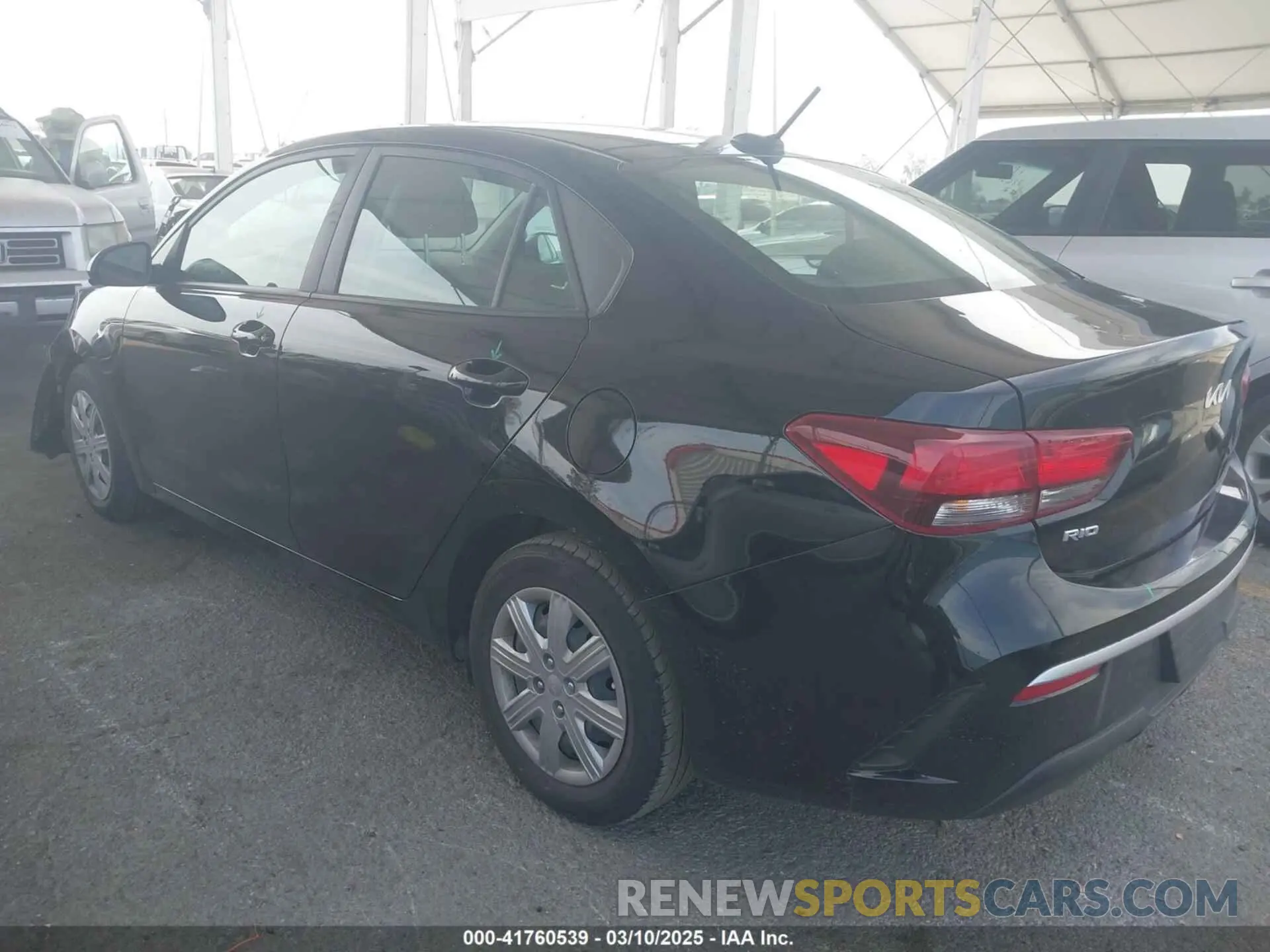 3 Photograph of a damaged car 3KPA24AD2PE549143 KIA RIO 2023