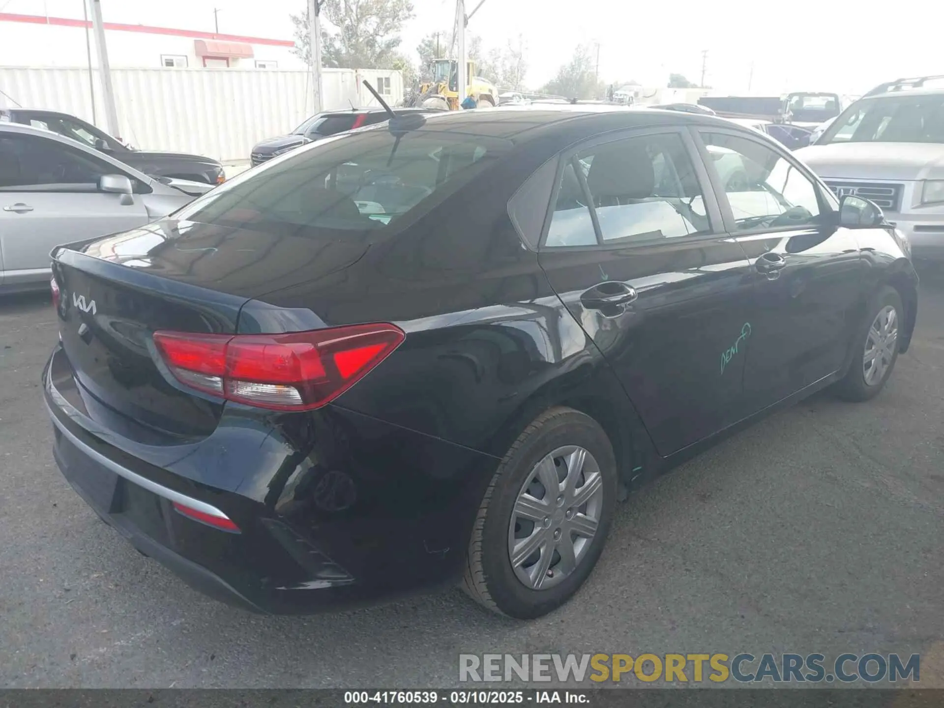 4 Photograph of a damaged car 3KPA24AD2PE549143 KIA RIO 2023