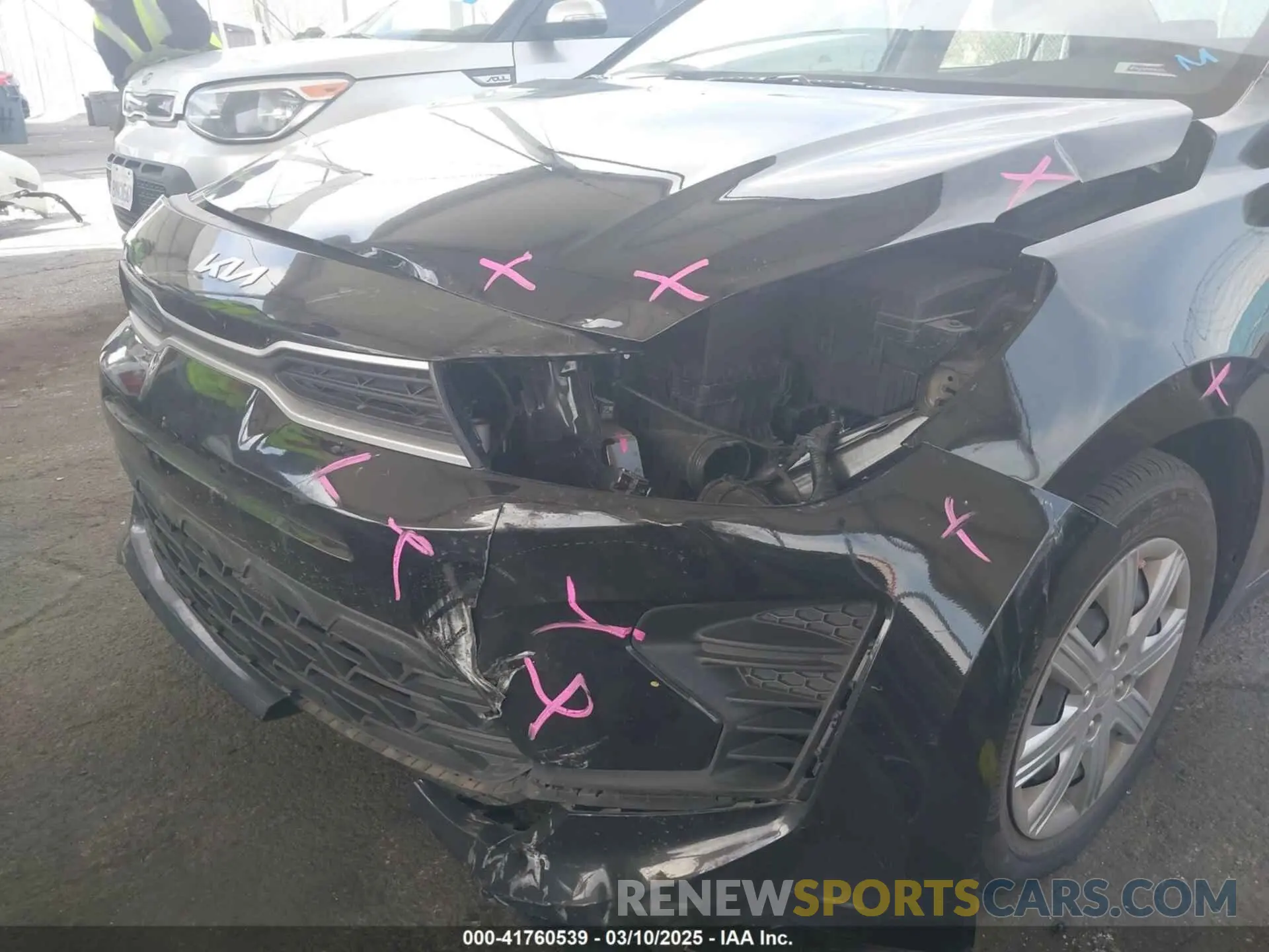 6 Photograph of a damaged car 3KPA24AD2PE549143 KIA RIO 2023