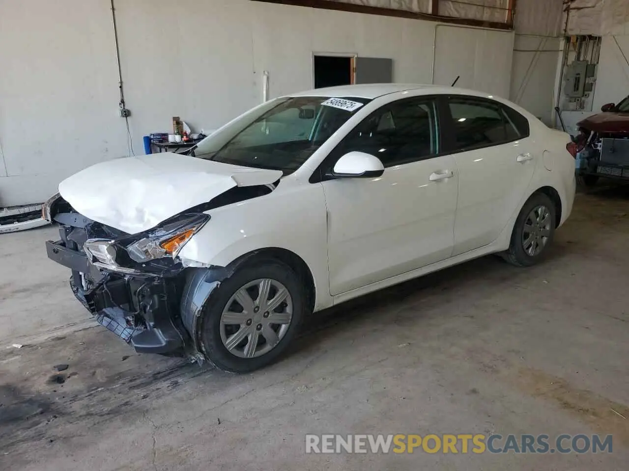 1 Photograph of a damaged car 3KPA24AD2PE575581 KIA RIO 2023