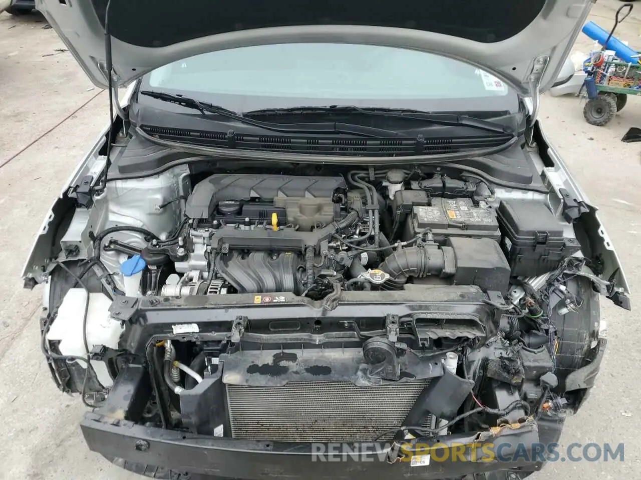11 Photograph of a damaged car 3KPA24AD2PE600513 KIA RIO 2023