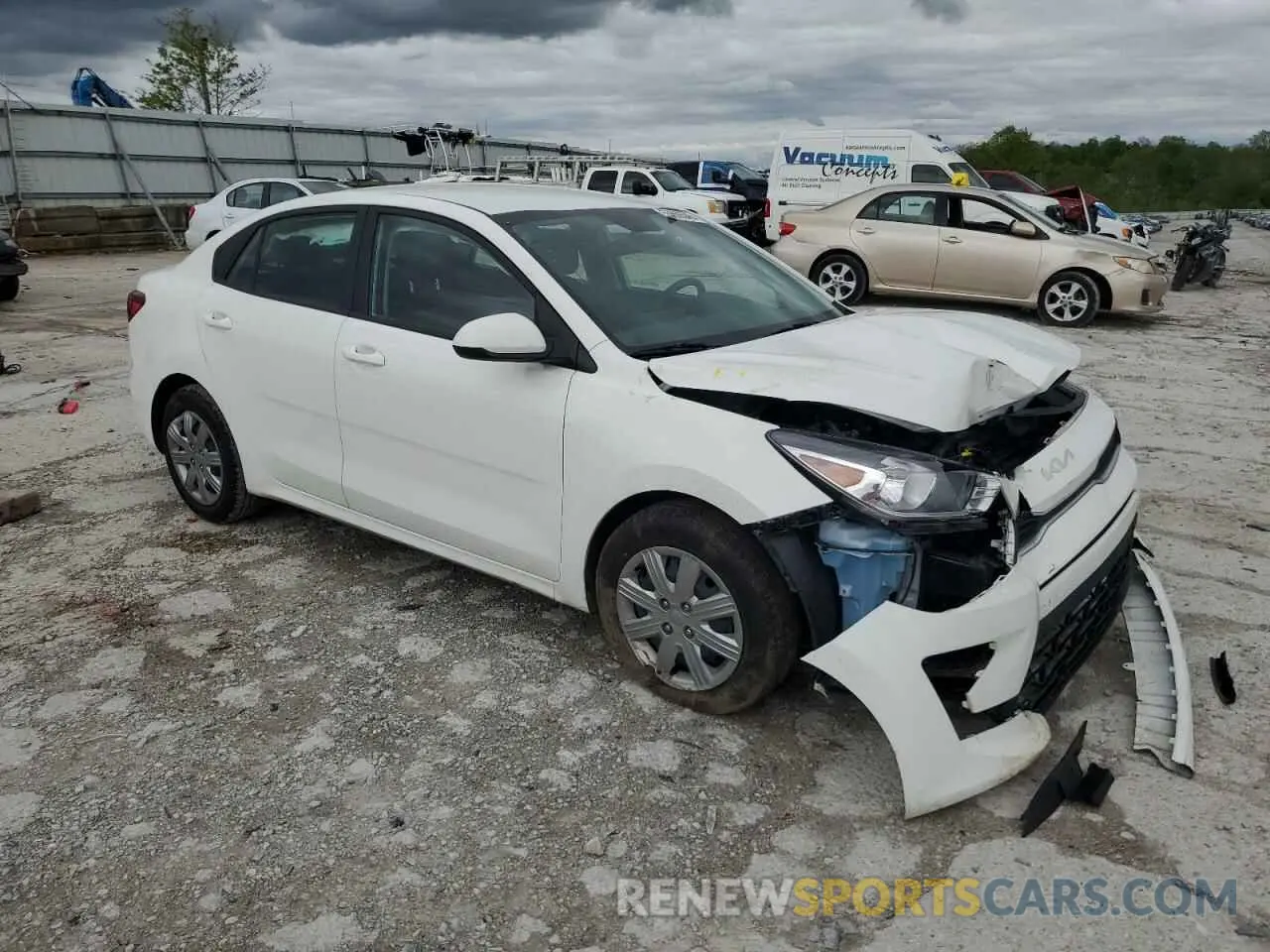 4 Фотография поврежденного автомобиля 3KPA24AD3PE533954 KIA RIO 2023